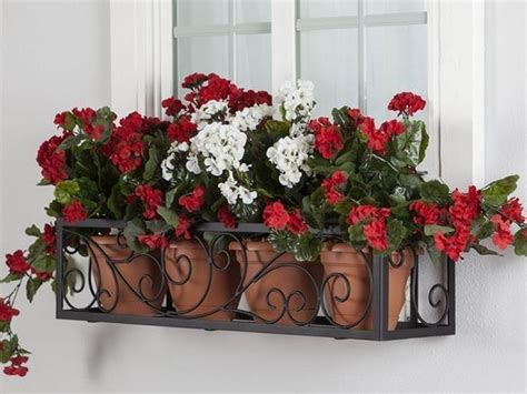 metal flowers for flower box|decorative metal flower pots.